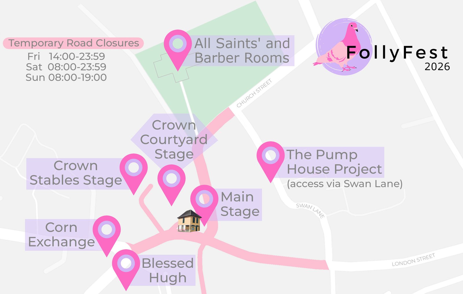 FollyFest Map 2026